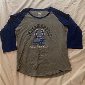 Quarter sleeve colts shirt